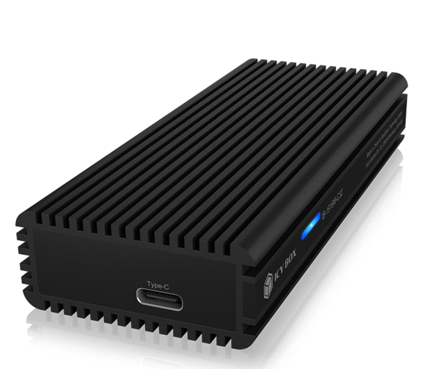ICY BOX M.2 NVMe - USB 3.2 Gen 2x2, do 20 Gbps, Heatsink - 601734 - zdjęcie